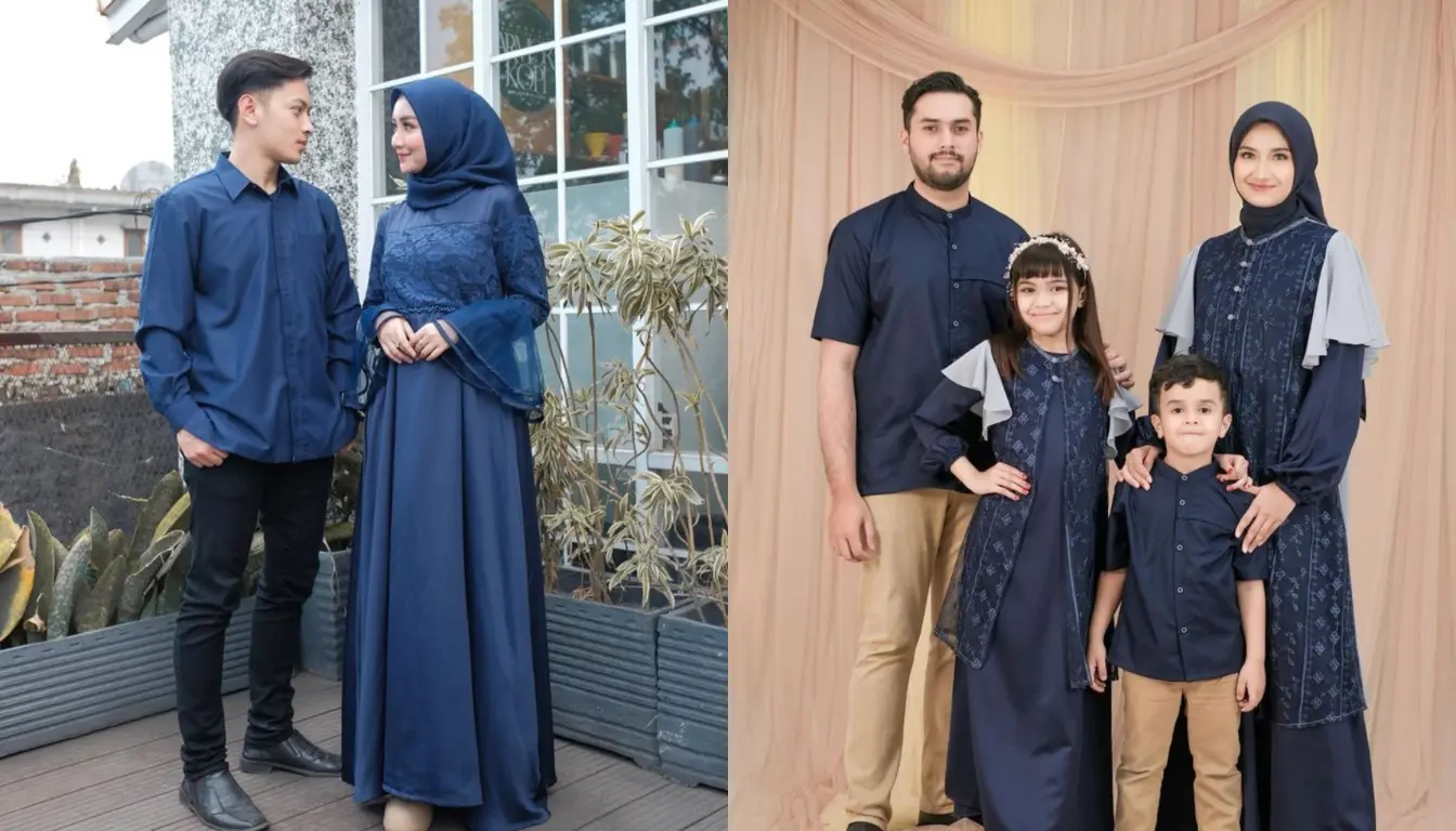 Baju Couple Kondangan Navy Baju Couple Kondangan Navy