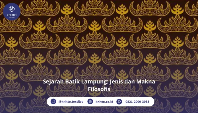 Batik Lampung Jenis dan Maknanya