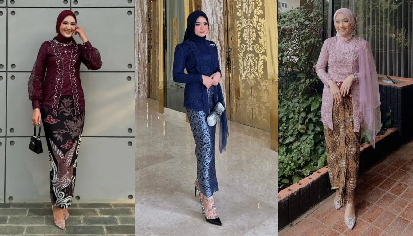 Kebaya Kutubaru dan Rok Batik Kebaya Kutubaru dan Rok Batik