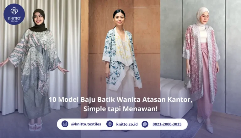 Model Baju Batik Wanita Atasan Kantor, Intip Inspirasinya!