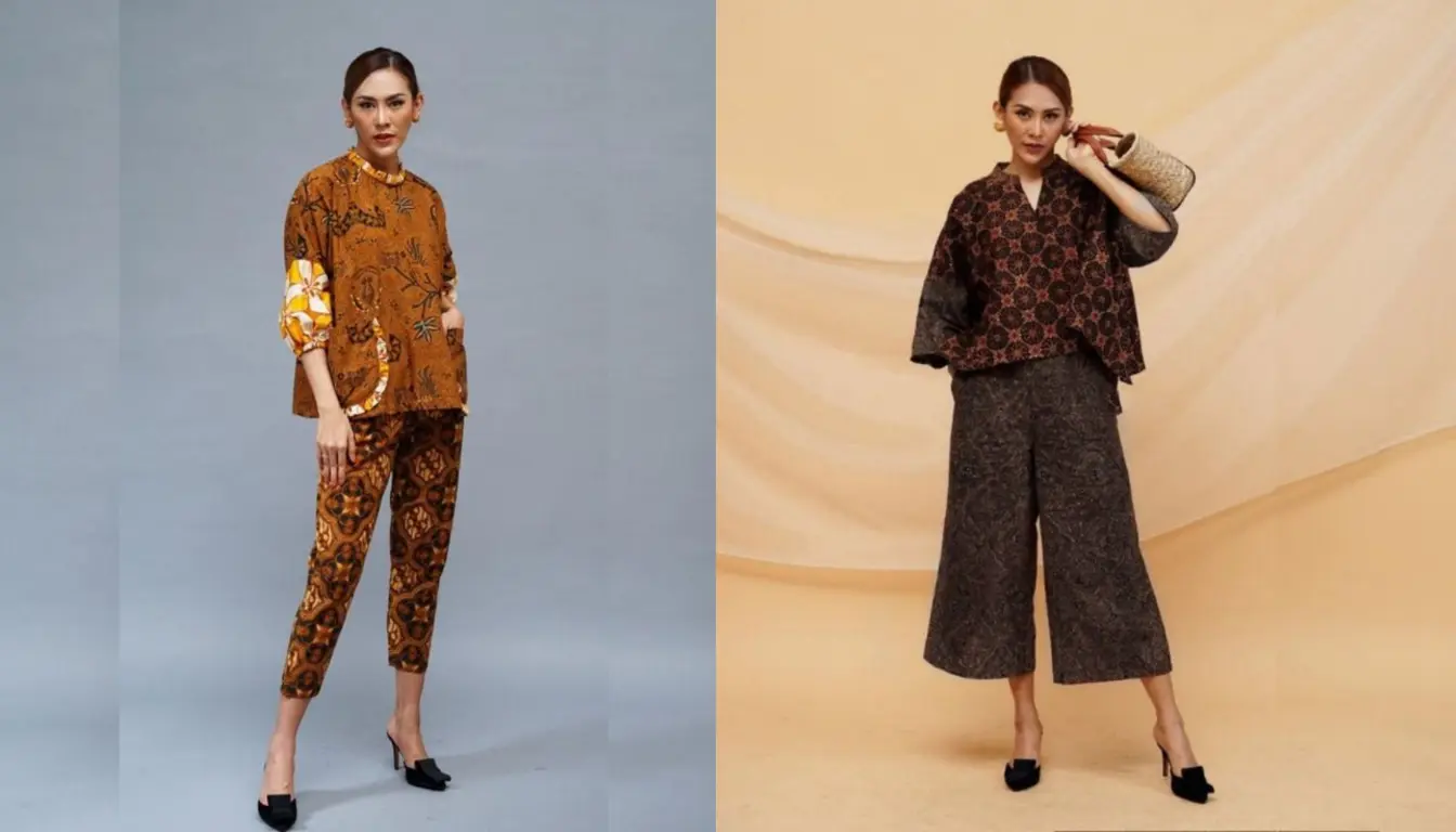 Model Baju Batik Wanita Atasan Kantor Oneset Model Baju Batik Wanita Atasan Kantor Oneset