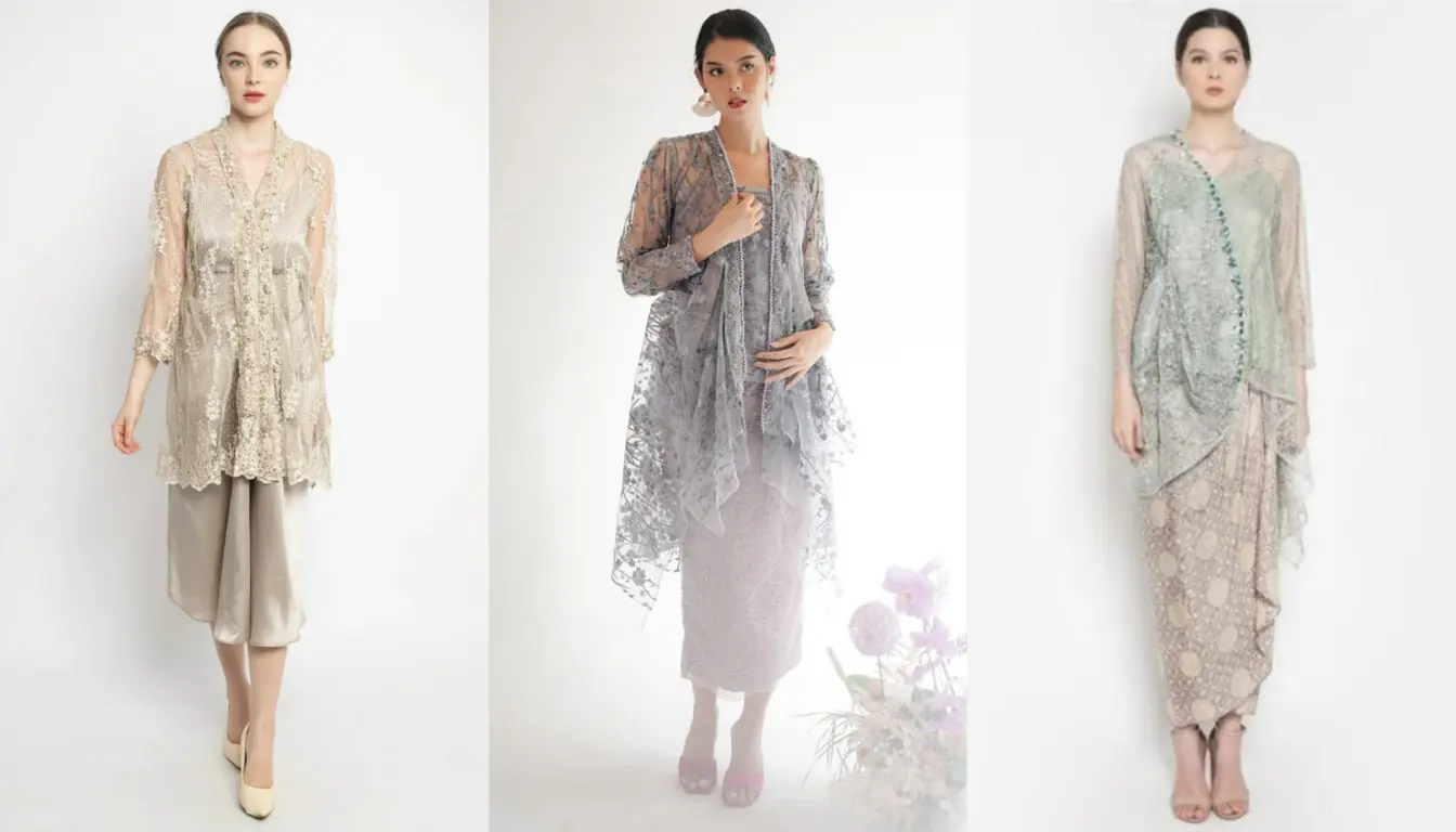 Model Kebaya Modern Simple Kutubaru Model Kebaya Modern Simple Kutubaru
