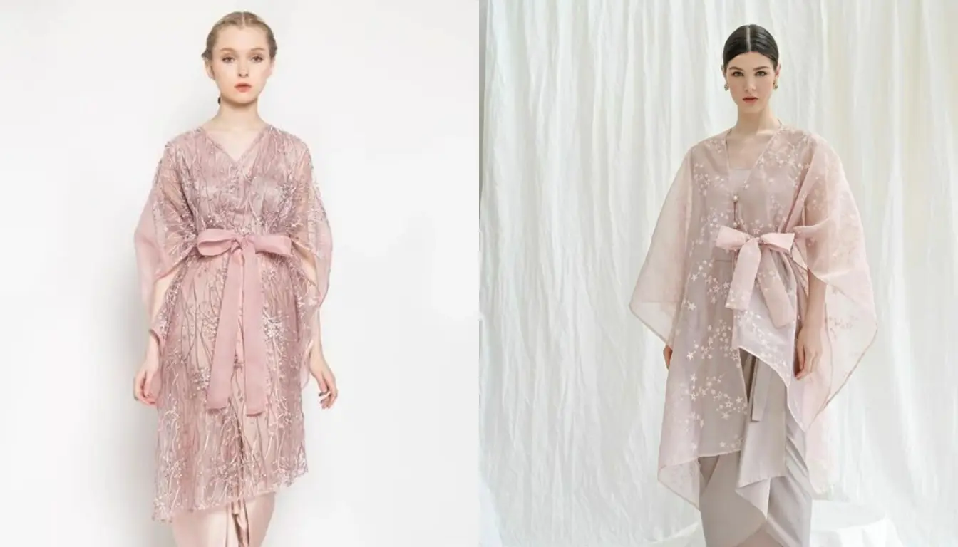 Model Kebaya Modern Simple Organza Model Kebaya Modern Simple Organza
