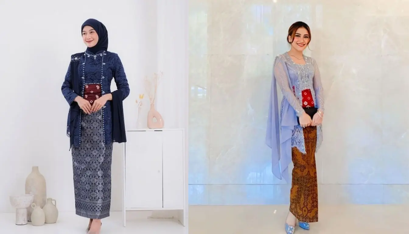 Model Kebaya Modern Simple dengan Obi Belt Model Kebaya Modern Simple dengan Obi Belt
