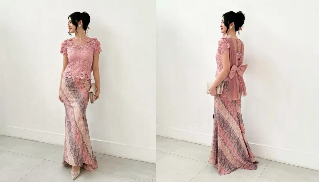 Model Kebaya Simple tapi Mewah Kutubaru Model Kebaya Simple tapi Mewah Kutubaru