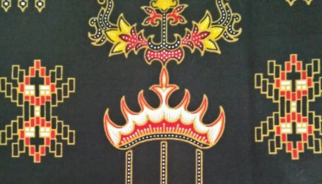 Motif Siger Motif Batik Siger