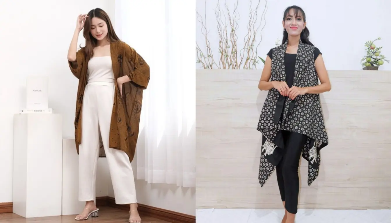 Outfit Outer Batik Outfit Outer Batik