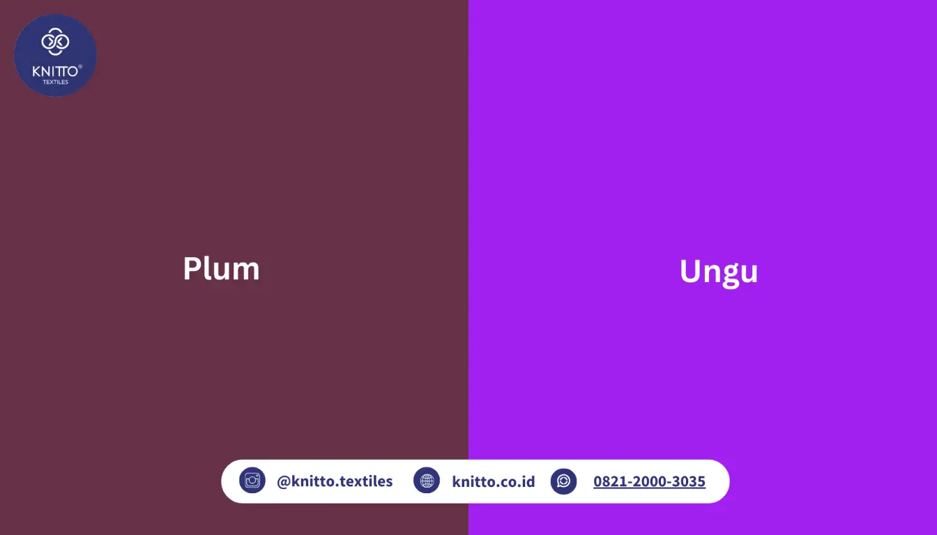 Perbedaan Plum dengan Ungu