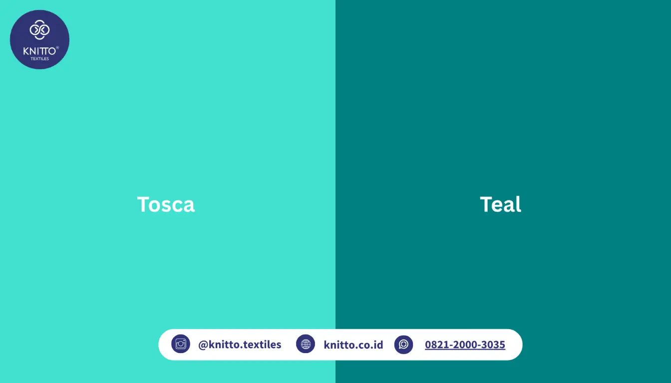 Perbedaan Tosca dan Teal (1) Perbedaan Tosca dan Teal (1)