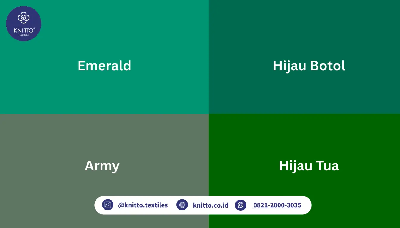 Perbedaan Warna Emerald dan Warna Serupa Perbedaan Warna Emerald dan Warna Serupa