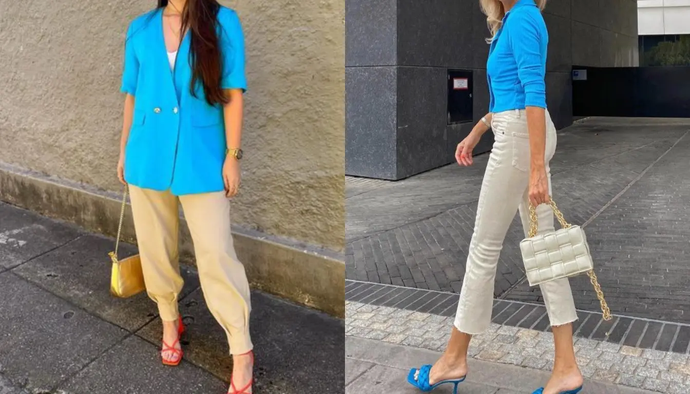 Perpaduan Cyan dan Beige Perpaduan Cyan dan Beige