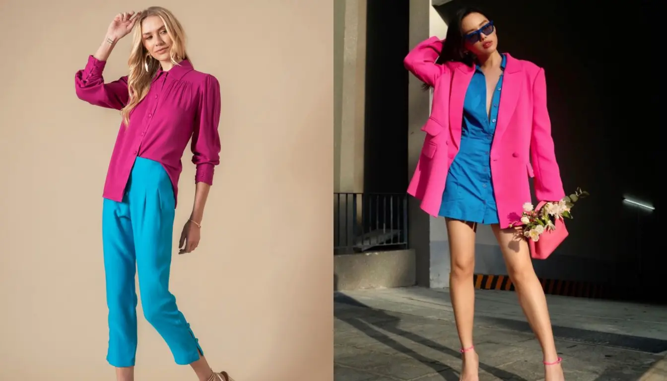 Perpaduan Cyan dan Fuschia