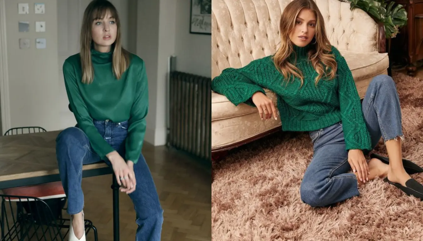 Warna Emerald Cocok dengan Warna Apa? Coba Warna Denim! Warna Emerald Cocok dengan Warna Apa? Coba Warna Denim!