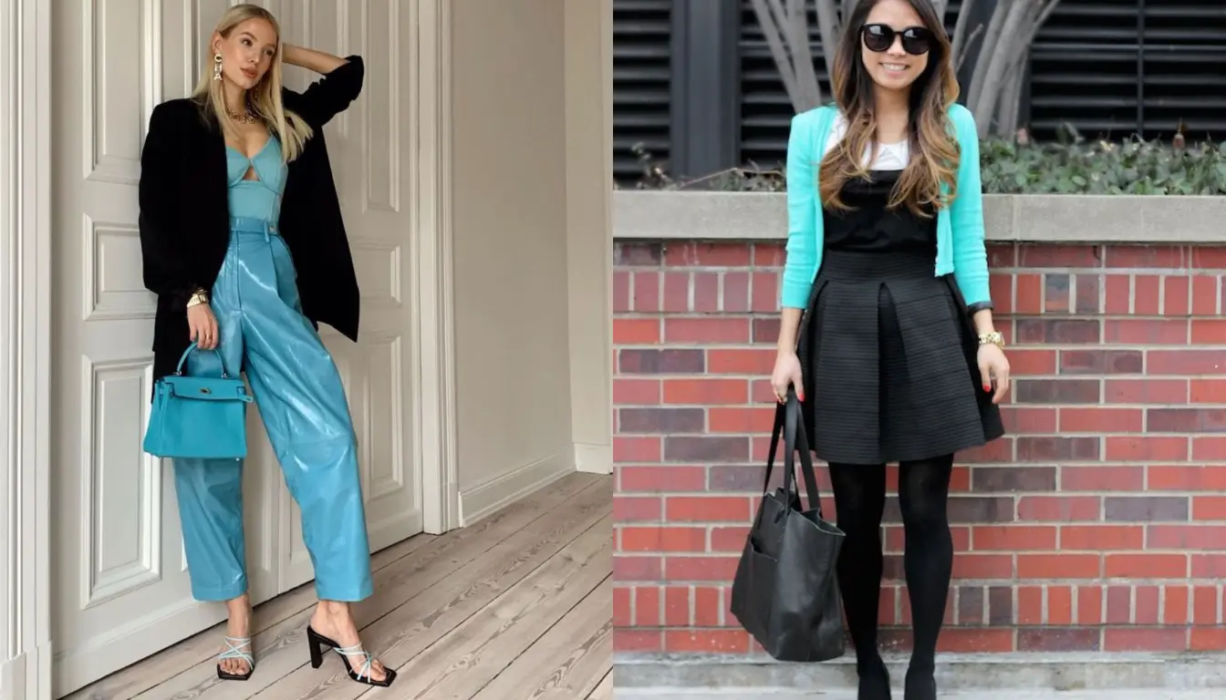 Warna Tosca Cocok dengan Warna Apa? Coba Warna Hitam! Warna Tosca Cocok dengan Warna Apa? Coba Warna Hitam!