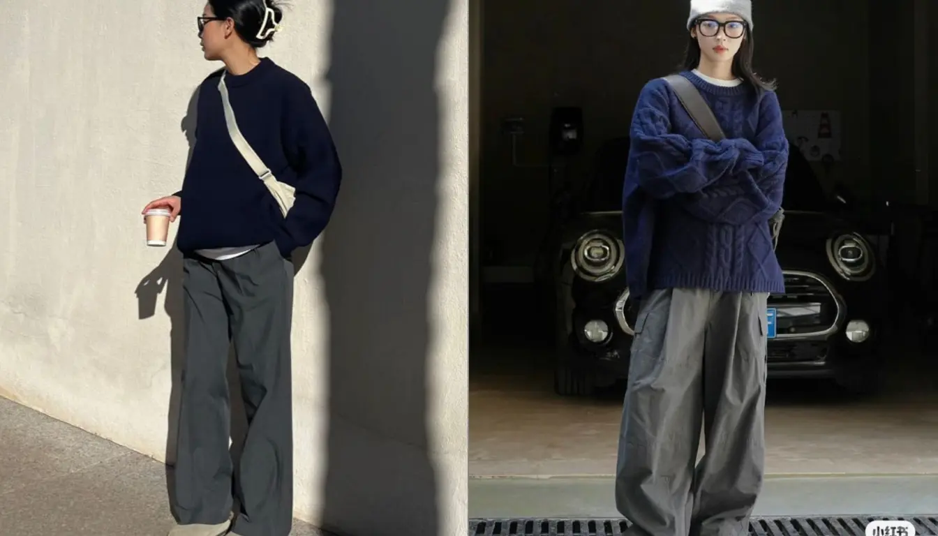 Perpaduan Warna Charcoal dan Navy Perpaduan Warna Charcoal dan Navy