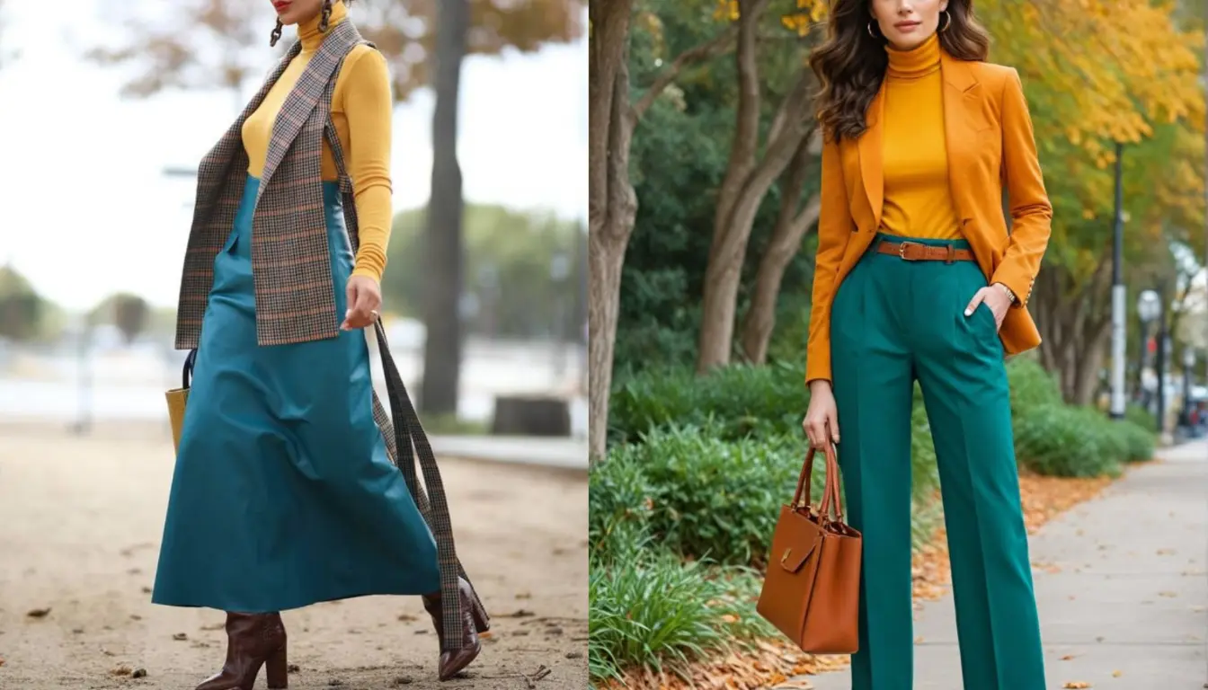 Perpaduan Warna Teal dan Kuning Perpaduan Warna Teal dan Kuning