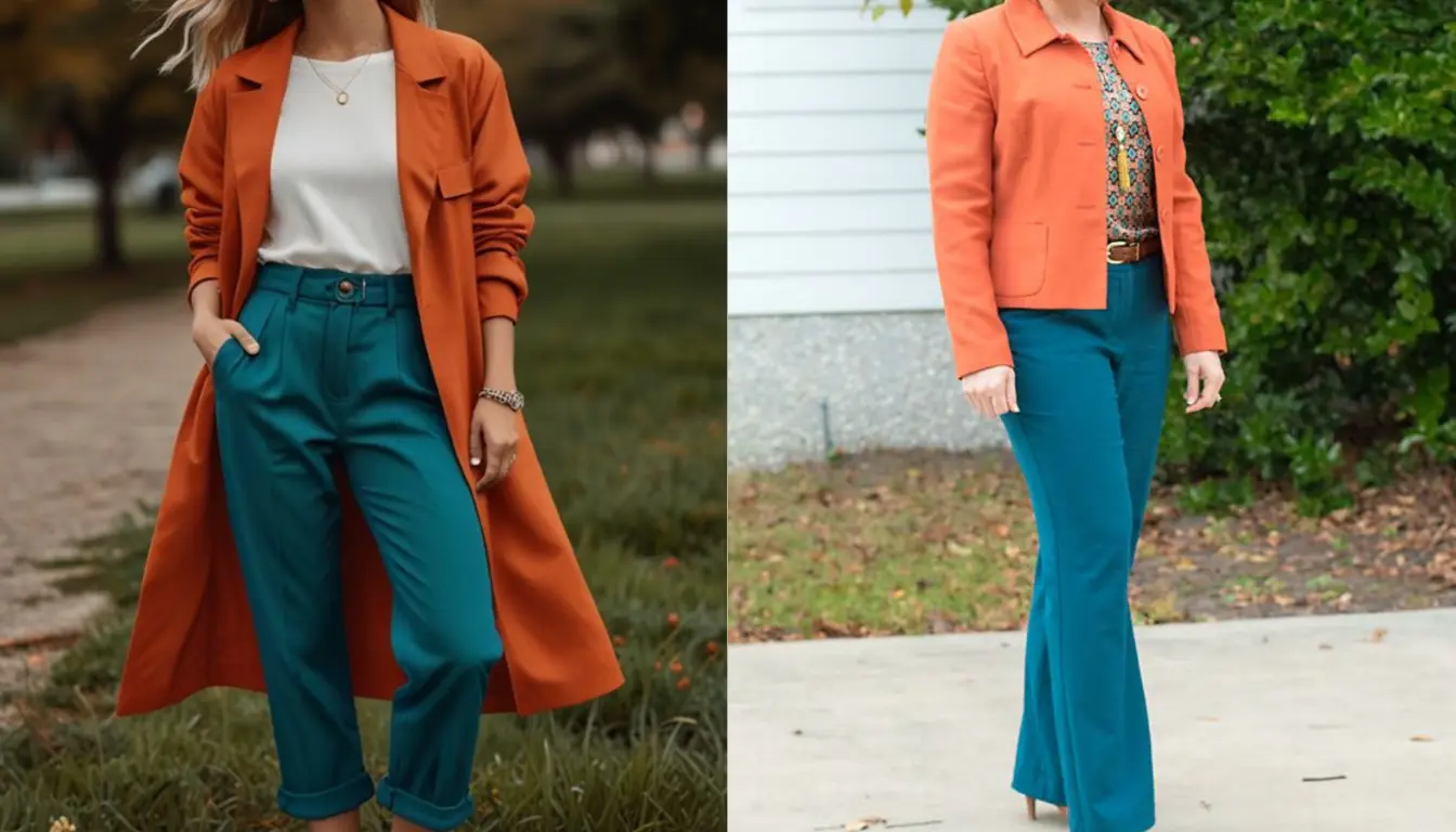 Perpaduan Warna Teal dan Terracota Perpaduan Warna Teal dan Terracota