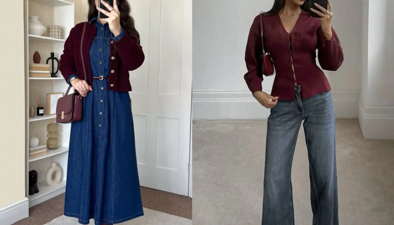 Warna Plum Cocok dengan Warna Apa Plum dan Denim Blue