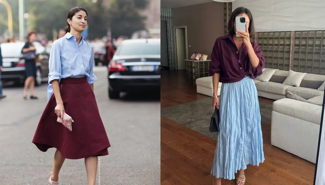 Warna Plum Cocok dengan Warna Apa Plum dan Sky Blue