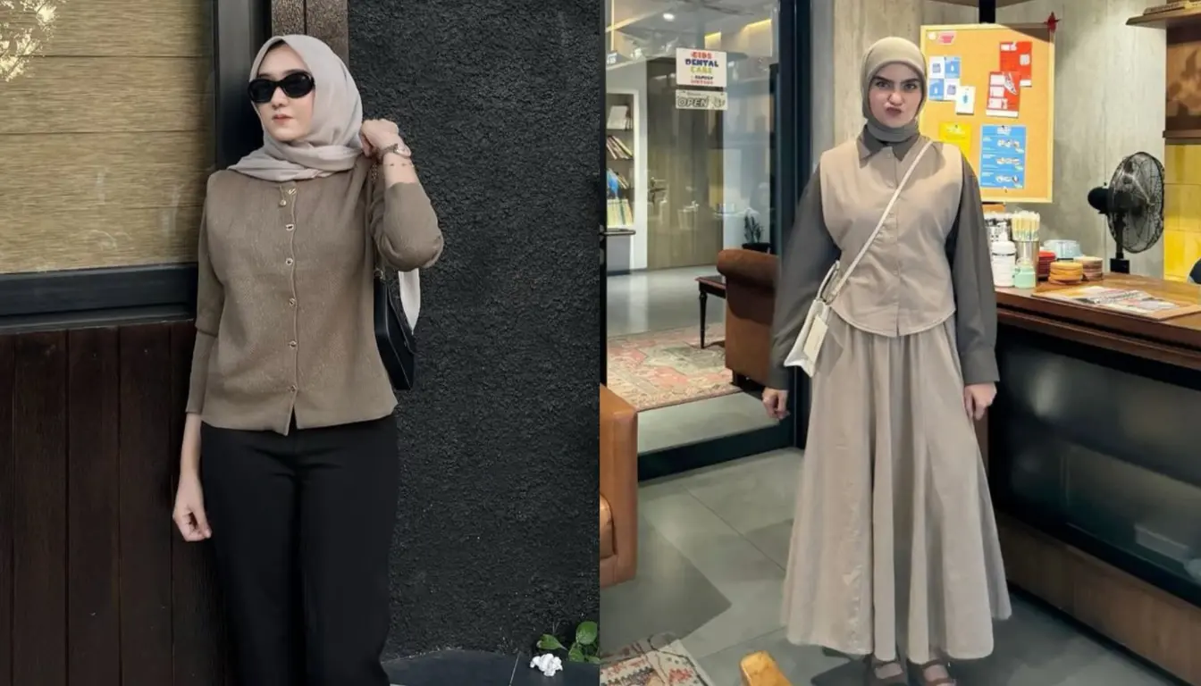 Baju Coksu dengan Jilbab Warna Apa? Coba Jilbab Warna Khaki Baju Coksu Cocok dengan Jilbab Warna Apa? Coba Jilbab Warna Khaki