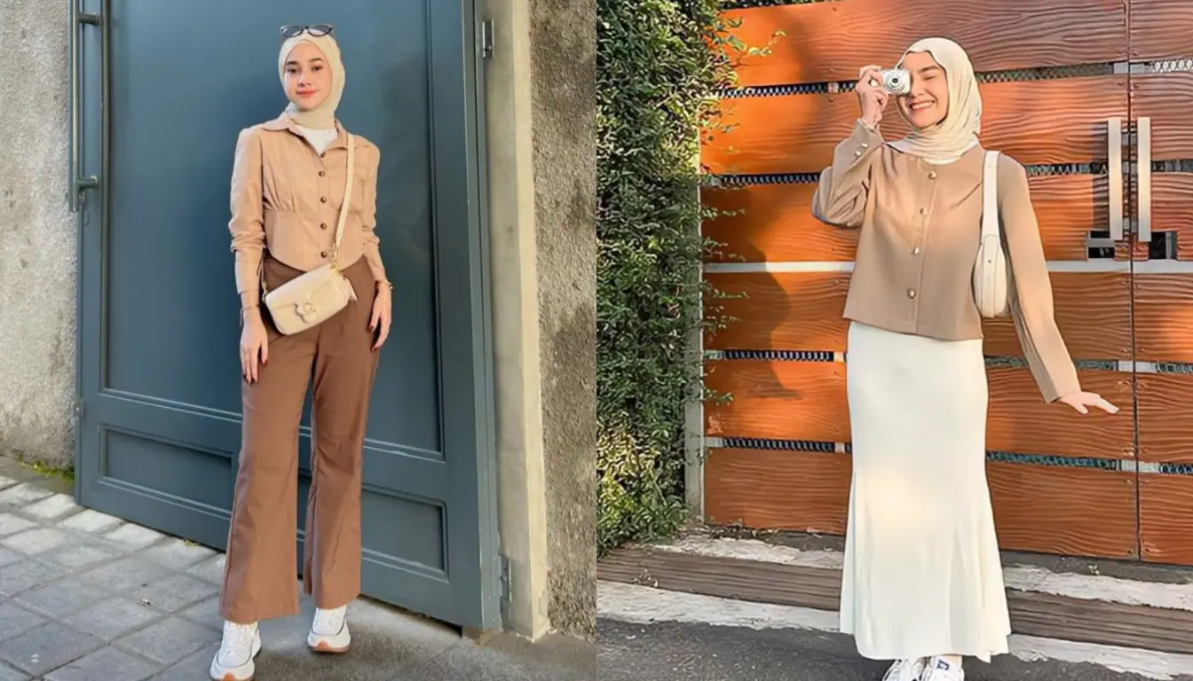 Baju Coksu dengan Jilbab Warna Apa? Coba Jilbab Warna Krem Baju Coksu Cocok dengan Jilbab Warna Apa? Coba Jilbab Warna Krem