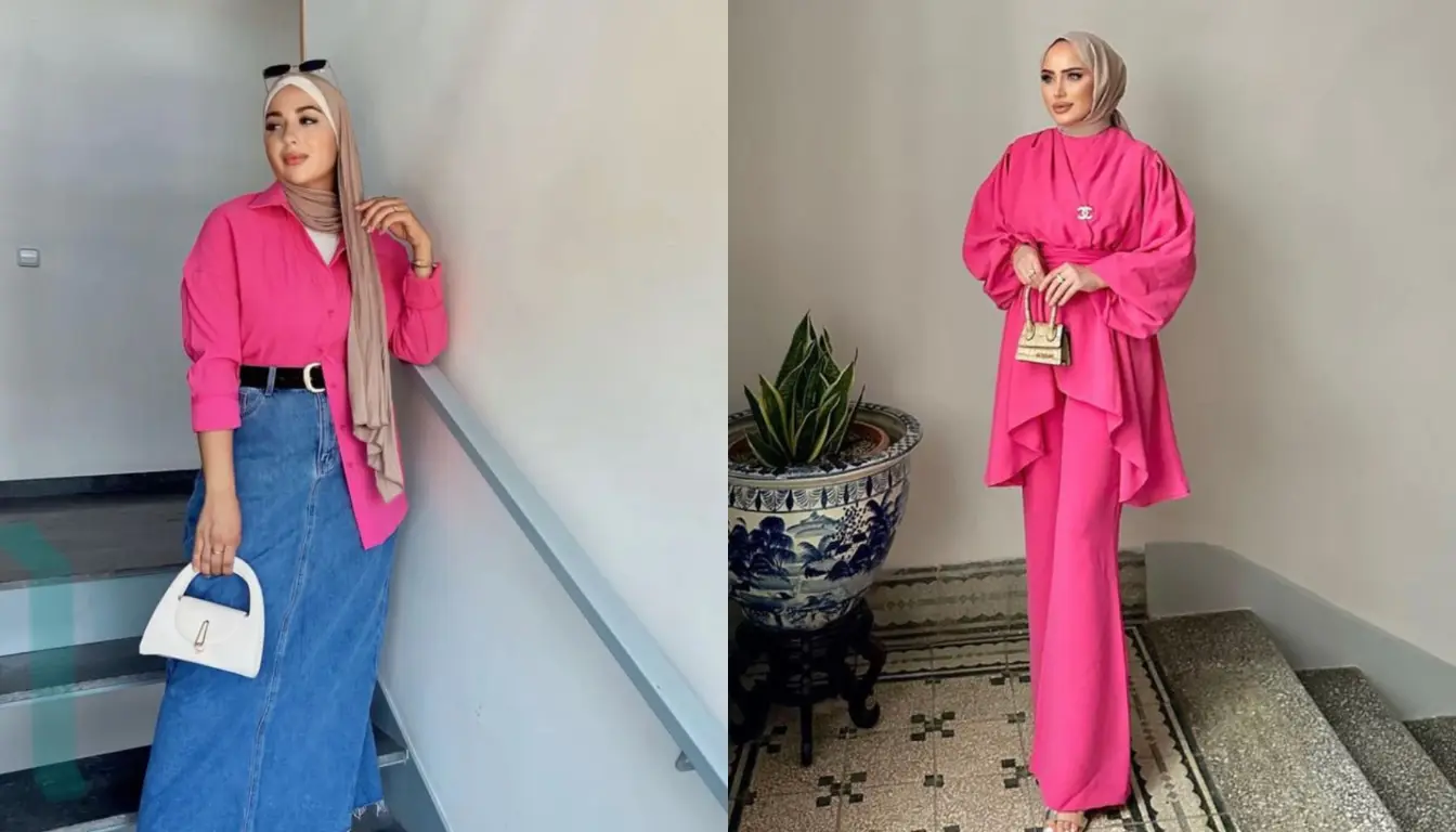 Baju Pink Fanta Cocok dengan Jilbab Warna Apa Coba Warna Coksu Baju Pink Fanta Cocok dengan Jilbab Warna Apa? Coba Warna Coksu