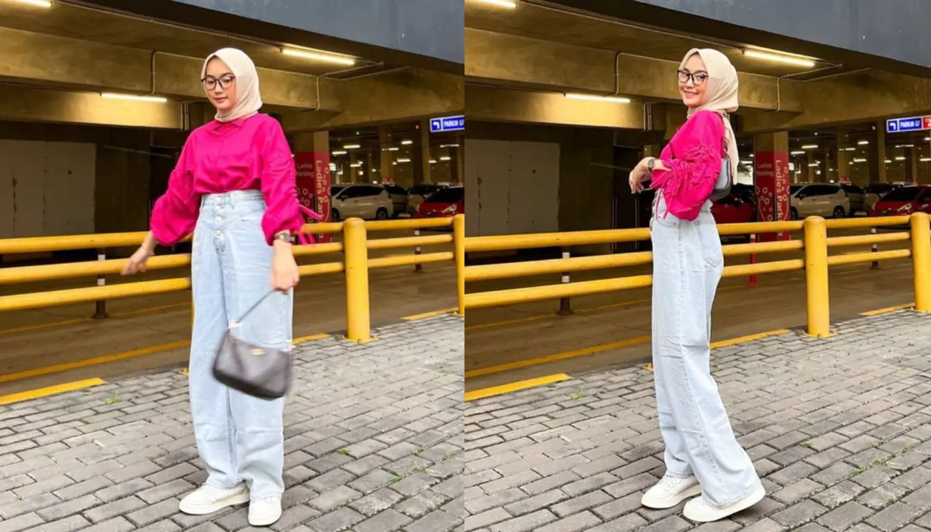 Baju Pink Fanta Cocok dengan Jilbab Warna Apa? Coba Warna Oat Baju Pink Fanta Cocok dengan Jilbab Warna Apa? Coba Warna Oat