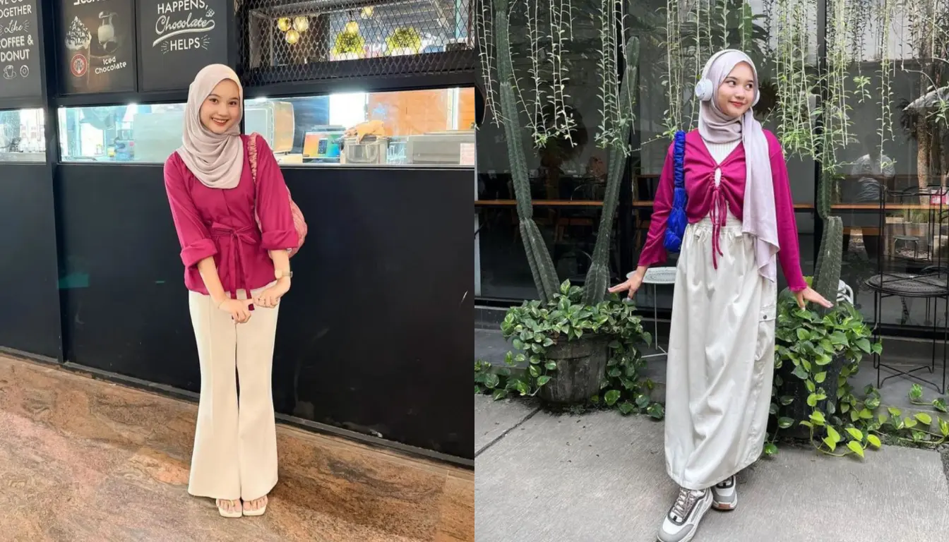 Baju Pink Fanta Cocok dengan Jilbab Warna Apa? Coba Warna Silver Baju Pink Fanta Cocok dengan Jilbab Warna Apa? Coba Warna Silver