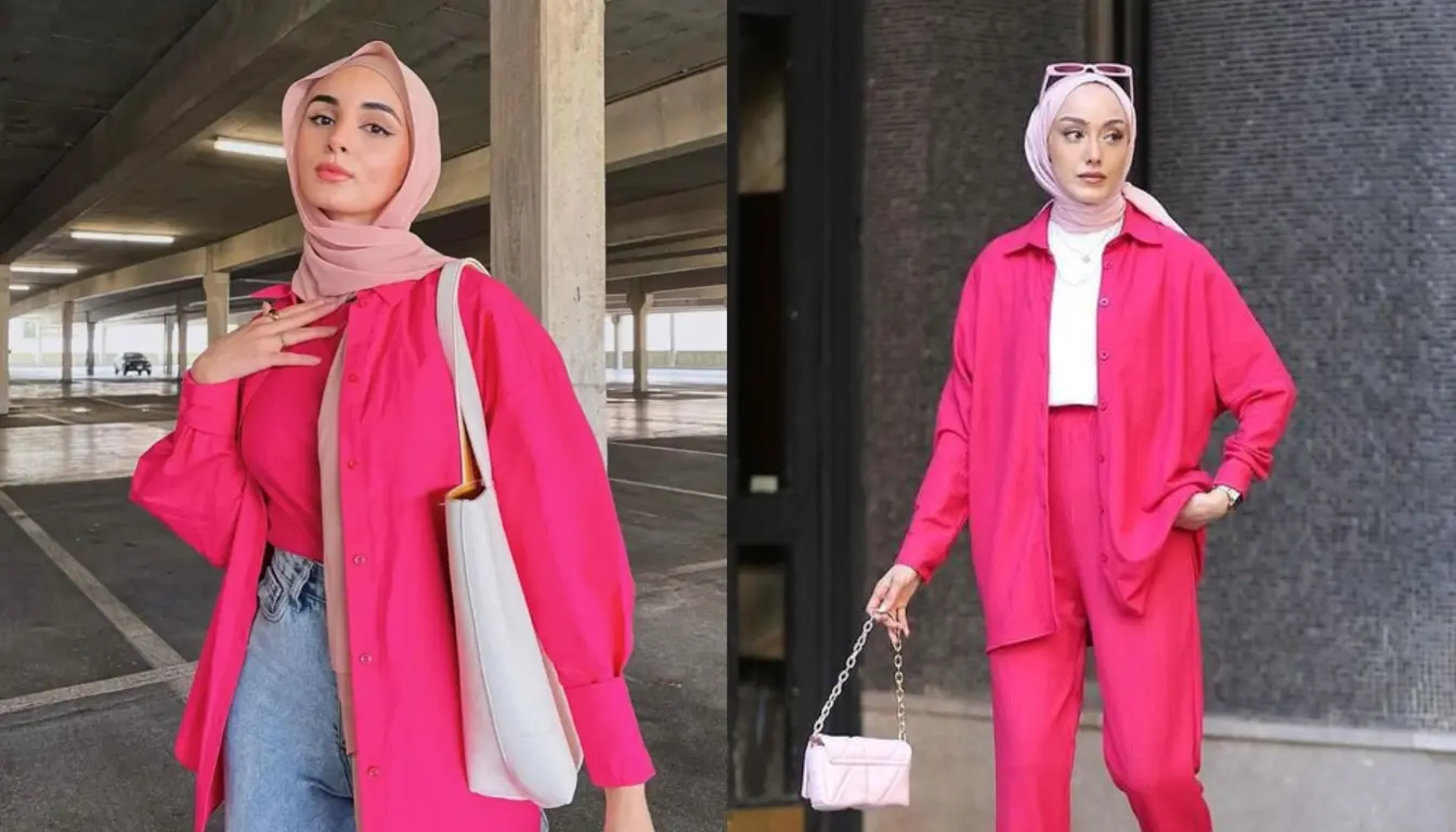 Baju Pink Fanta Cocok dengan Jilbab Warna Apa? Coba Warna Soft Pink Baju Pink Fanta Cocok dengan Jilbab Warna Apa? Coba Warna Soft Pink