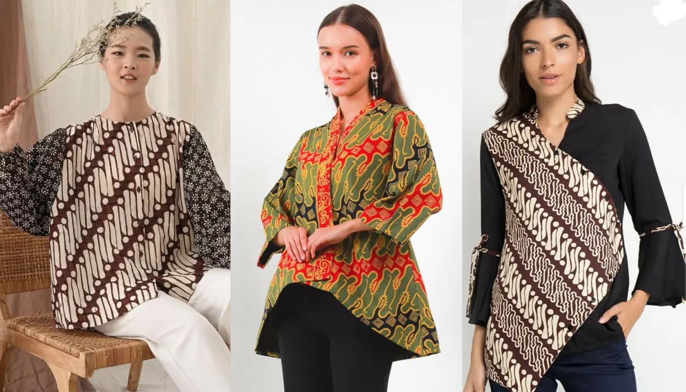 Blouse Motif Parang Blouse Motif Parang