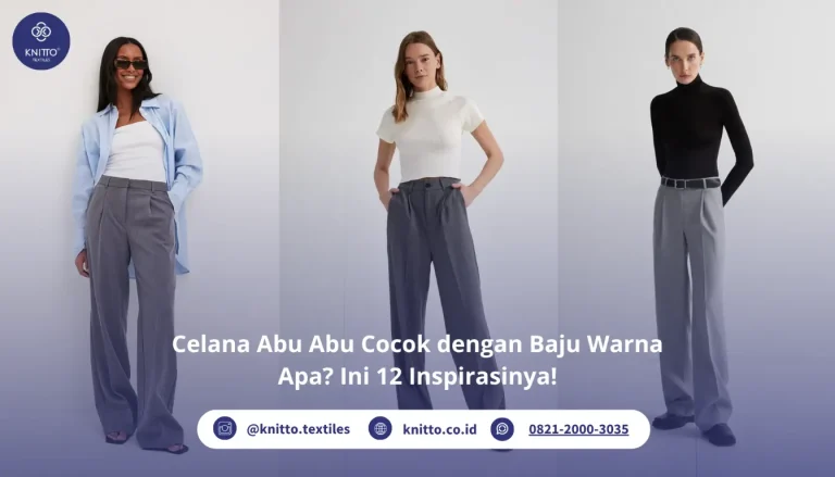 Celana Abu Abu Cocok dengan Baju Warna Apa? Ini 12 Inspirasinya