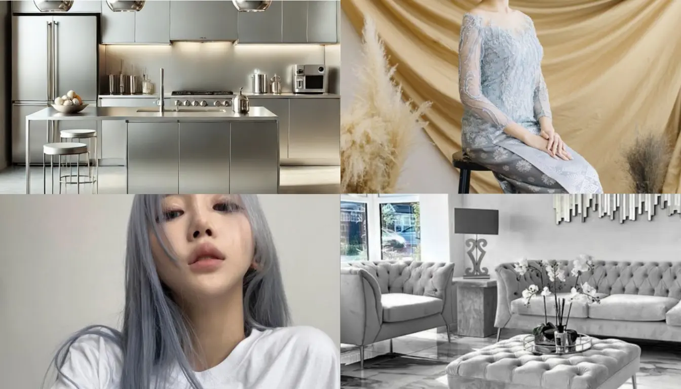 Contoh Warna Silver Contoh Warna Silver
