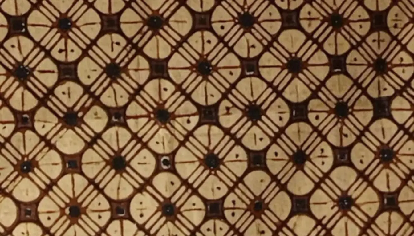 Motif Kawung Gamblok Motif Kawung Gamblok