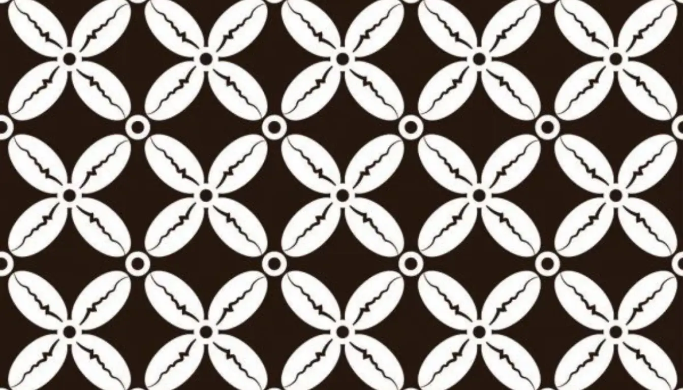 Motif Kawung Sari Motif Kawung Sari