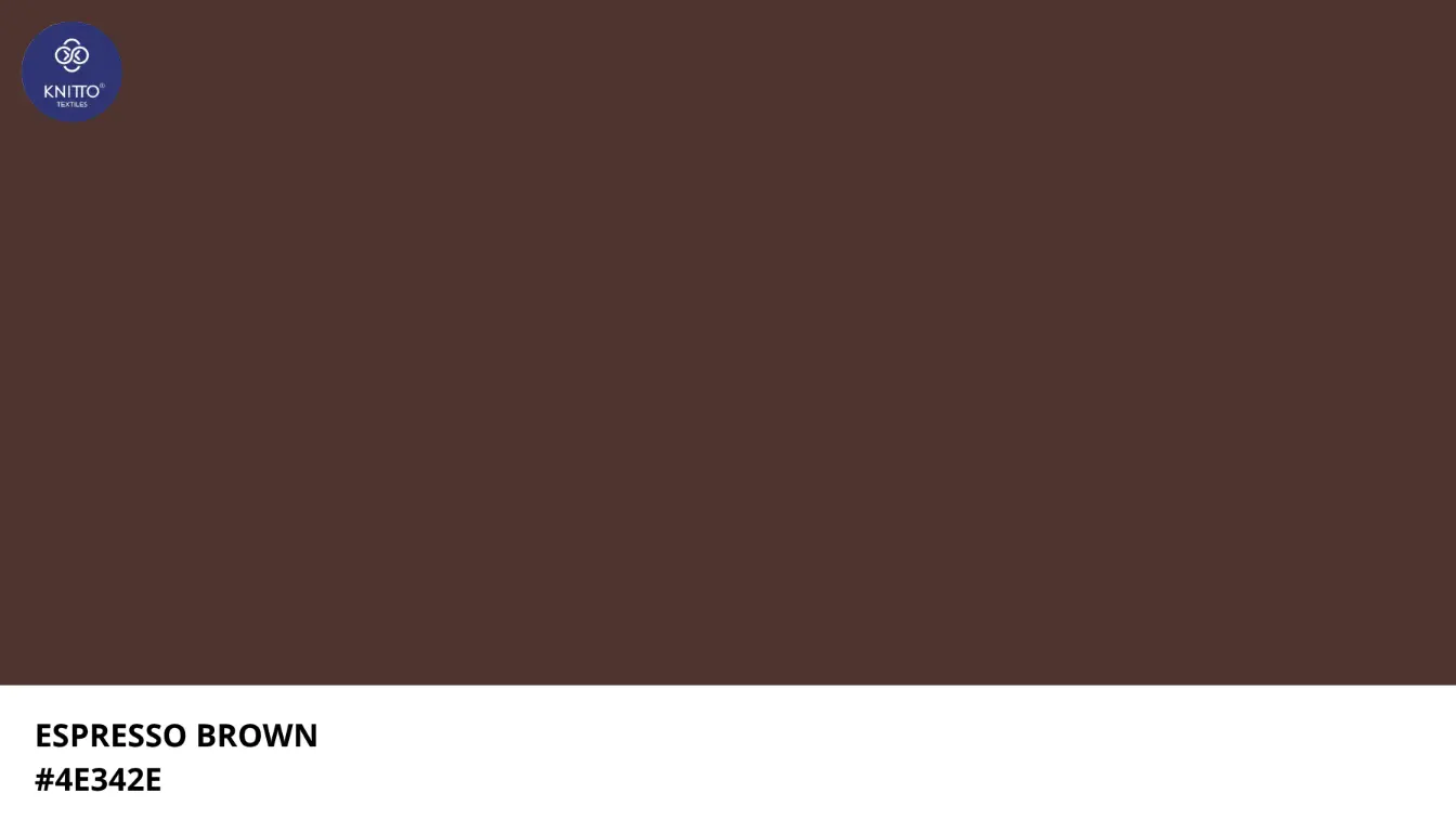 Kode HEX Espresso Brown Kode HEX Espresso Brown