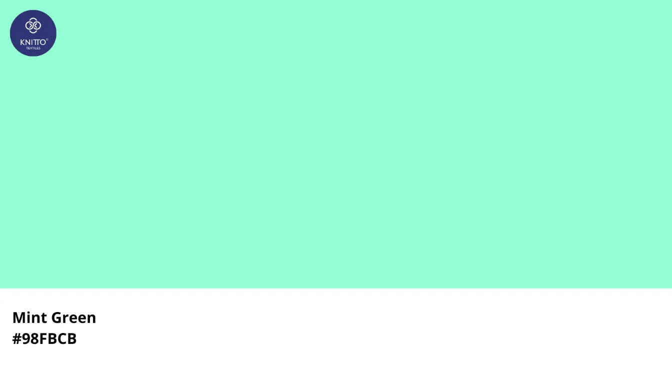 Kode HEX Mint Green Kode HEX Mint Green