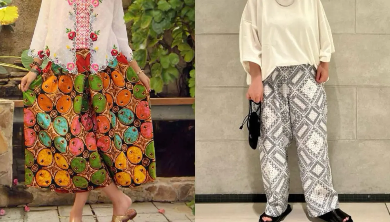 Kulot Motif Kawung Kulot Motif Kawung
