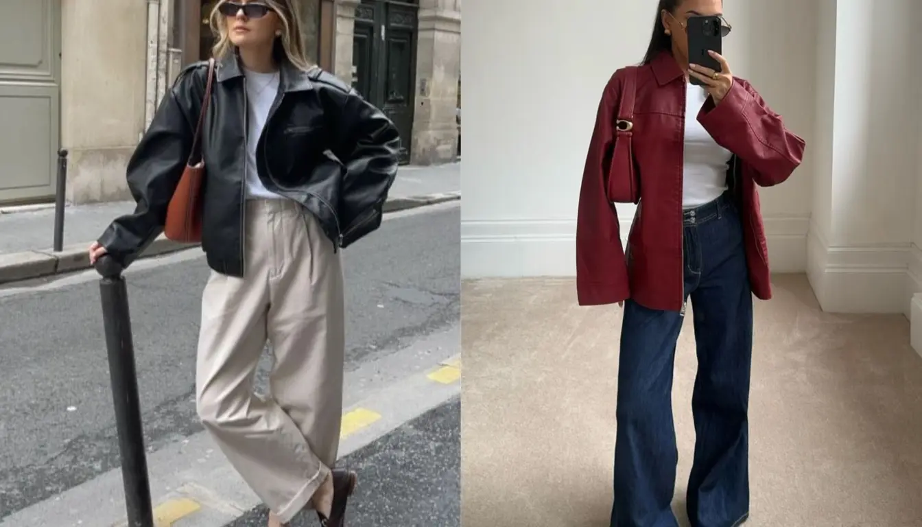 Mix and Match dengan Leather Jacket Mix and Match dengan Leather Jacket
