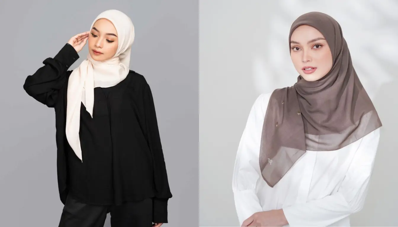 Model Jilbab Square Lilit Satu Sisi Model Jilbab Square Lilit Satu Sisi