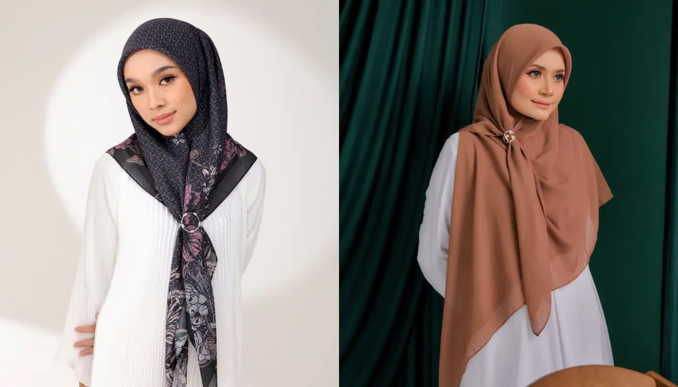 Model Jilbab Square Pakai Bros Model Jilbab Square Pakai Bros