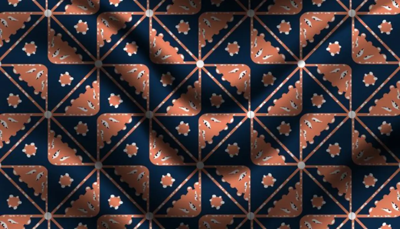Motif Parang Slobog Motif Parang Slobog