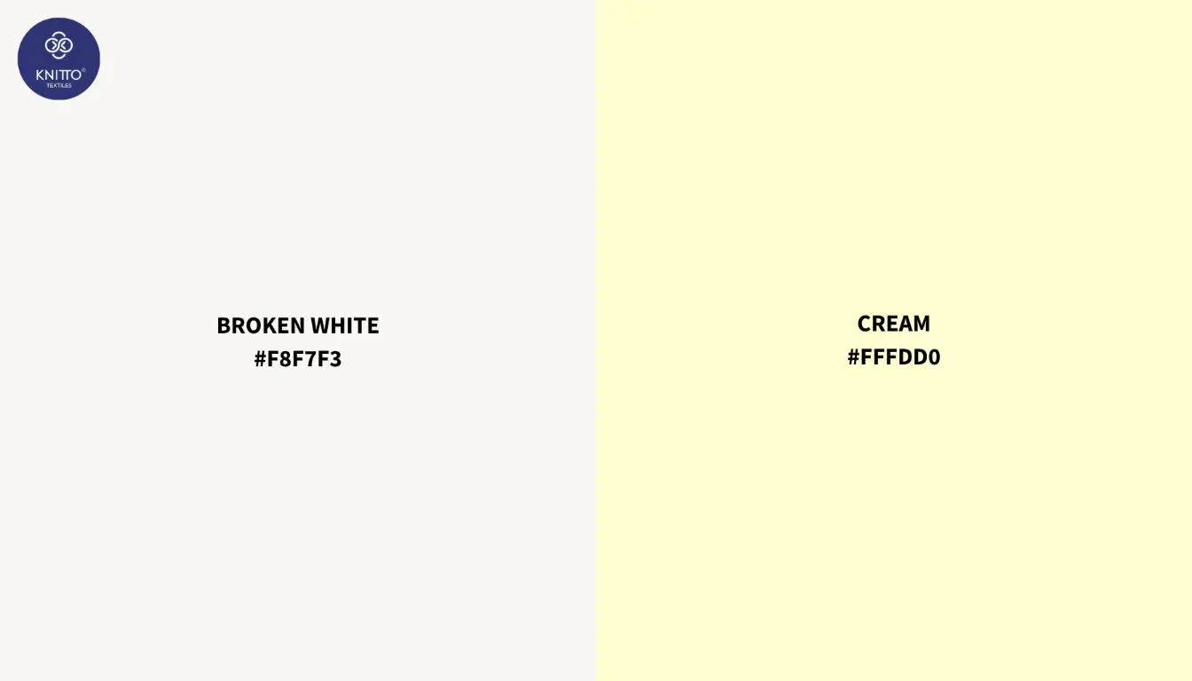 Perbedaan Broken White dan Cream Perbedaan Broken White dan Cream