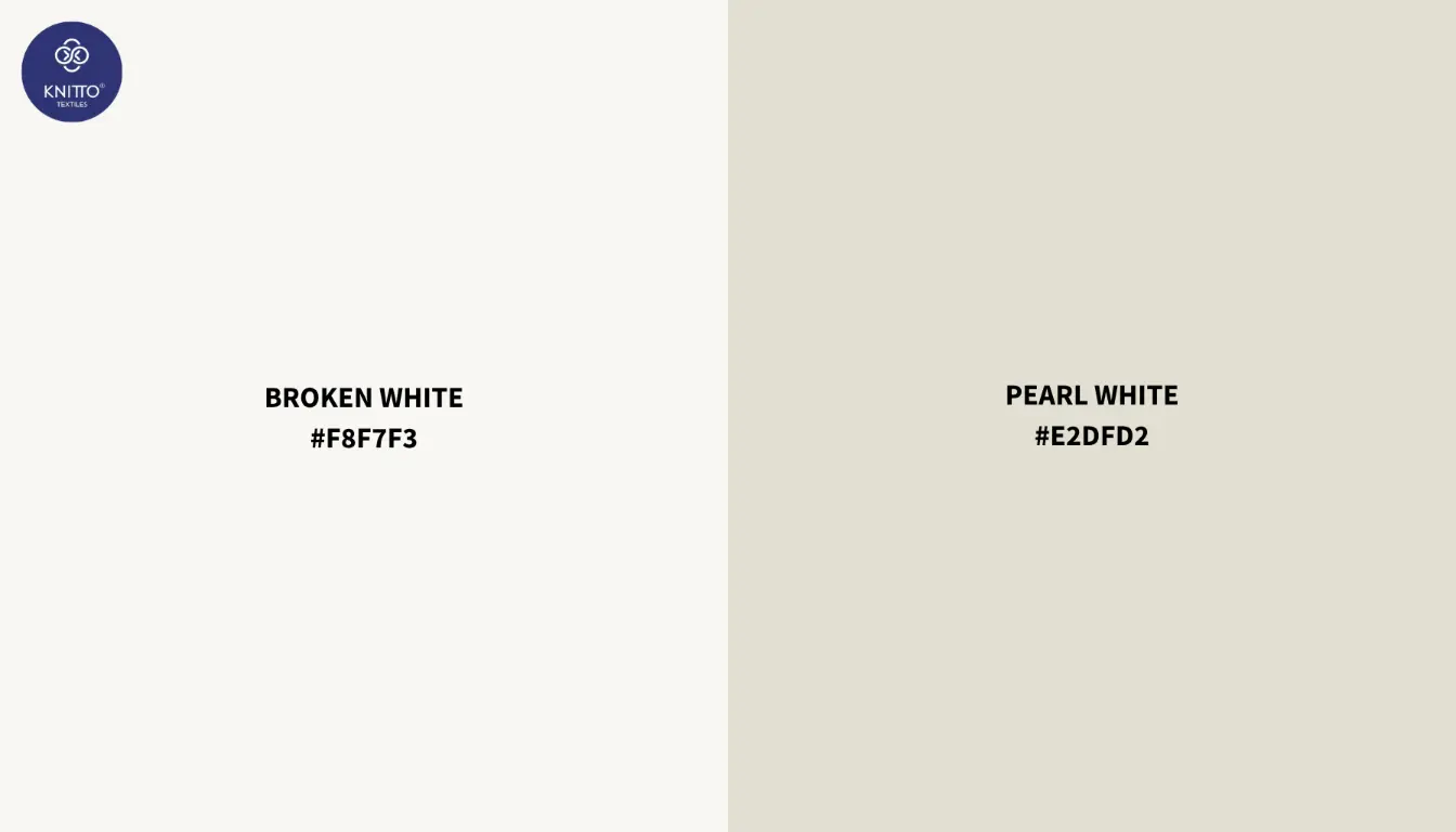Perbedaan Broken White dan Pearl White Perbedaan Broken White dan Pearl White