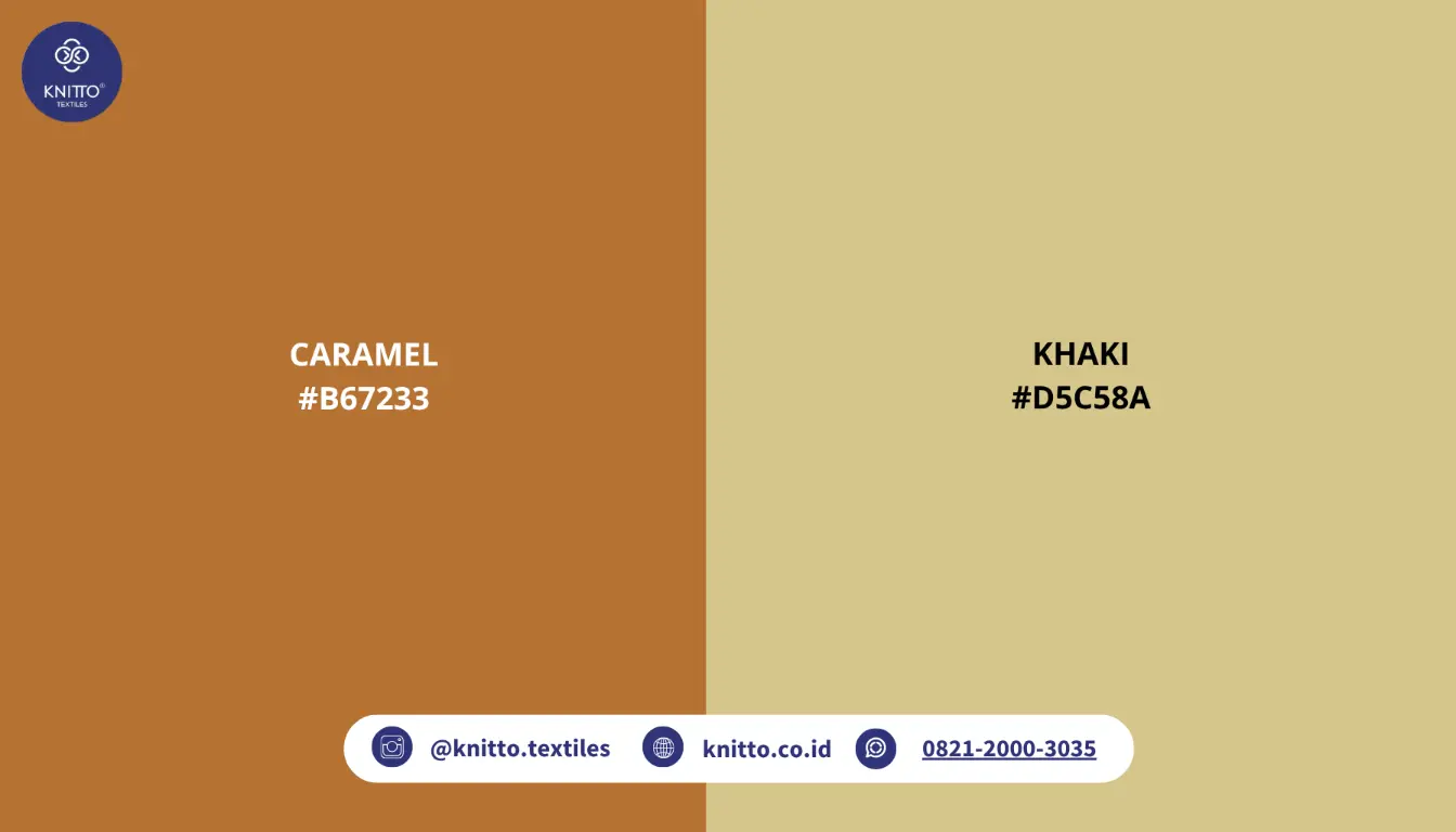 Perbedaan Caramel dan Khaki