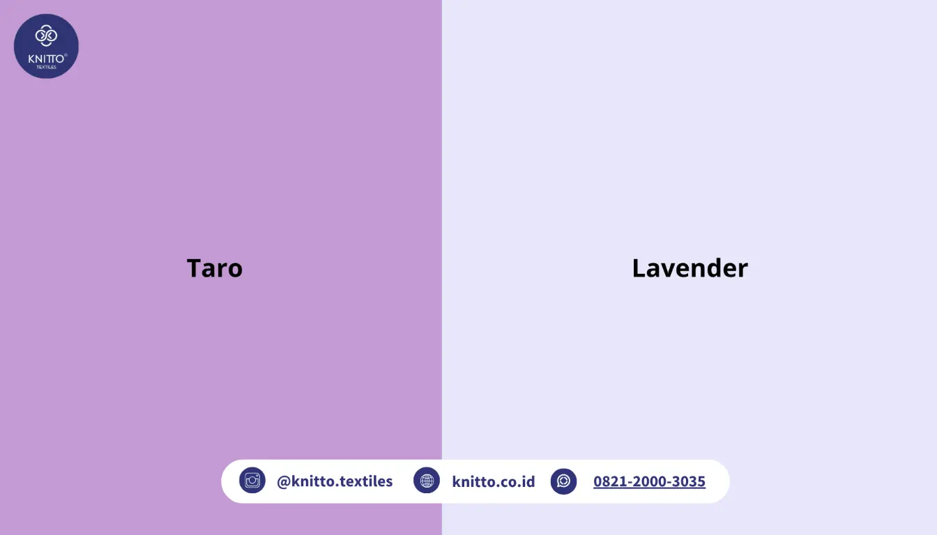 Perbedaan Taro dan Lavender Perbedaan Taro dan Lavender