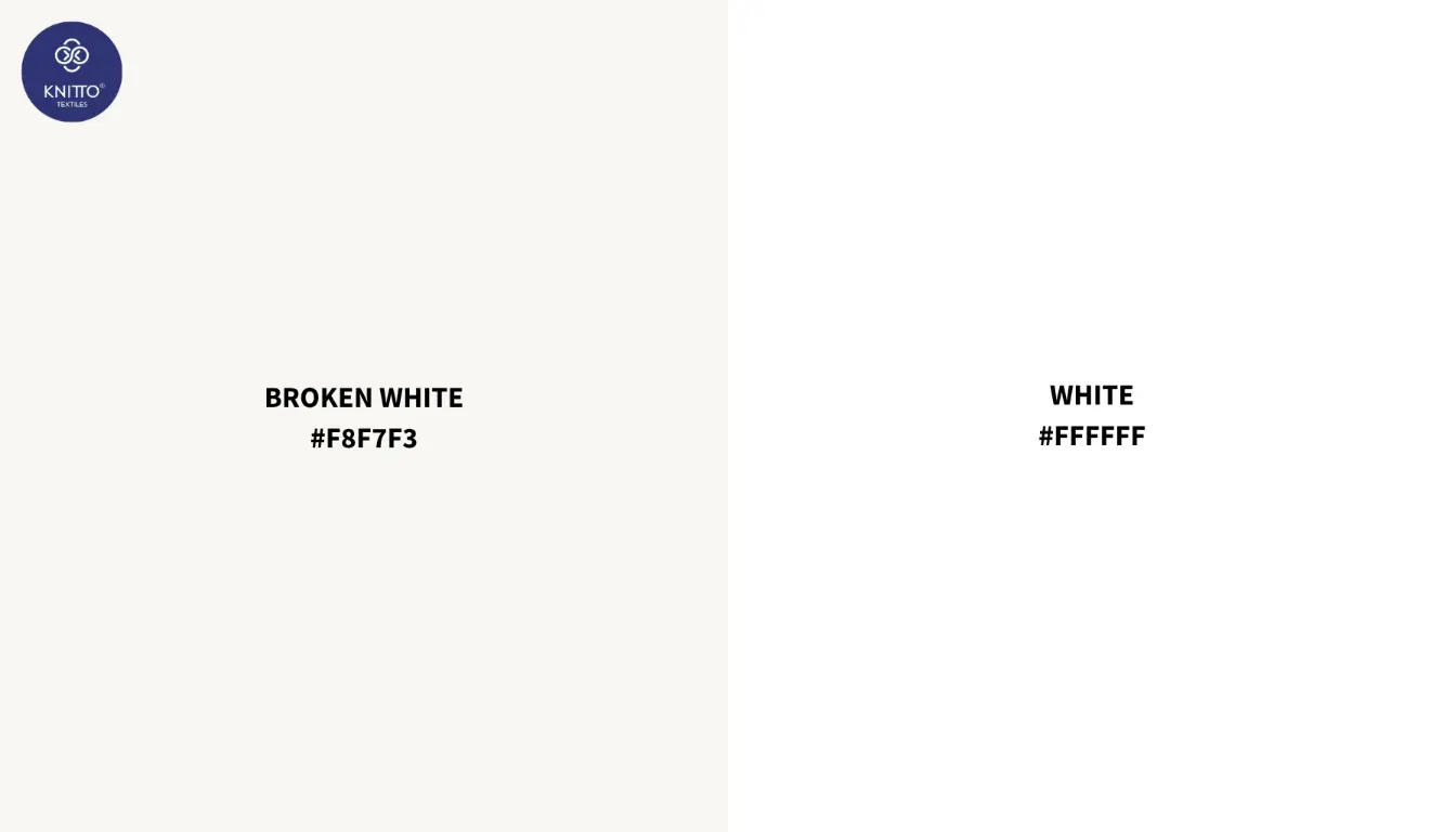 Perbedaan Warna Broken White dan Putih Perbedaan Warna Broken White dan Putih