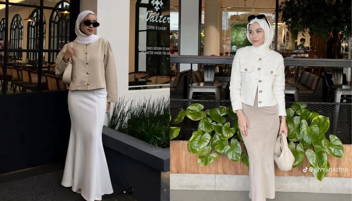 Perpaduan Broken White dan Cream Perpaduan Broken White dan Cream