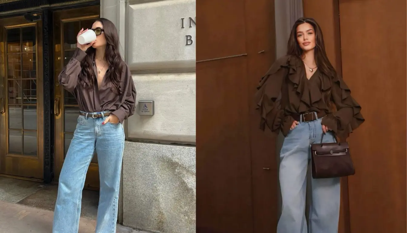 Perpaduan Espresso dan Denim Perpaduan Espresso dan Denim