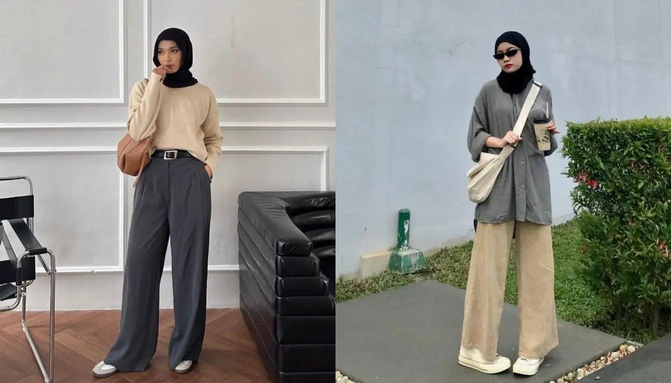 Perpaduan Nude dan Abu abu Perpaduan Nude dan Abu abu