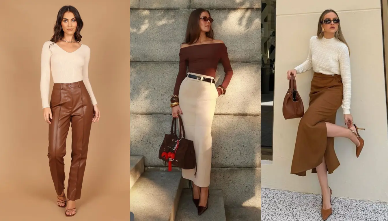 Perpaduan Nude dan Coklat Perpaduan Nude dan Coklat
